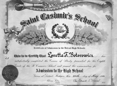 St. Casimir 8th grade Graduation - May 29, 1932.jpg St. Casimir 8th grade Graduation - May 29, 1932.jpg